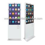 Non Contact POS Payment Interactive Touch Screen Video Call Self Service Kiosk