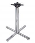 Durable Stainless Steel Table Legs Brush Nickel Single Table Legs For Coffee