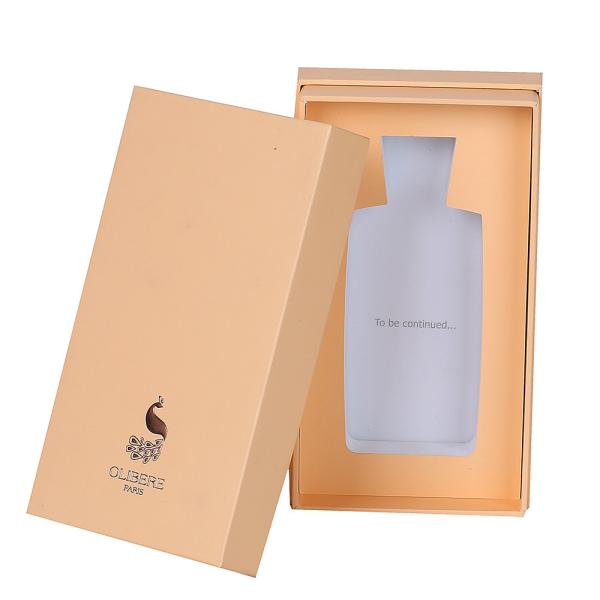 Luxury custom design handmade base & lid packaging box for perfume