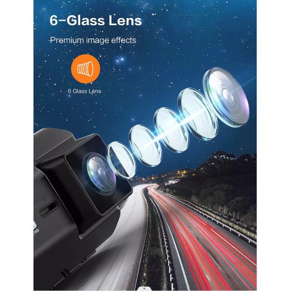 Vehicle Security Dashboard Gps Tracking Dash Cam Rearview Mirror 4K IMX335 NTK96670