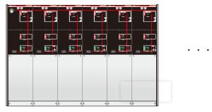 High Flexibility Automatic Switchgear , Substation Switchgear Compact Structure