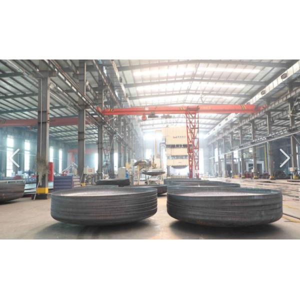 Welded Steel Dished Only Tank Heads Flat Bottom Head Pipe Cap
