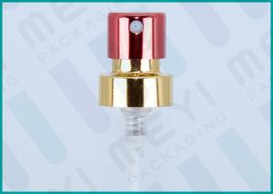China Bright Colorful Perfume Finger Pump Sprayer , Aluminum Fine Mist Pump on sale