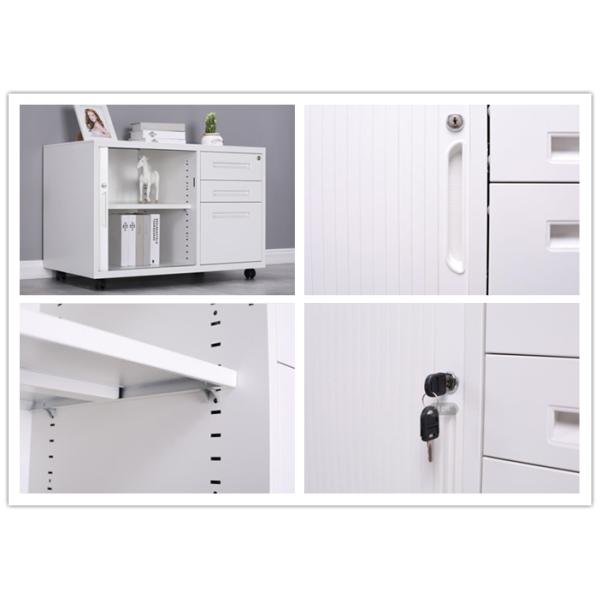 WT Lock 0.3CBM Metal Mobile Pedestal 3 Drawers