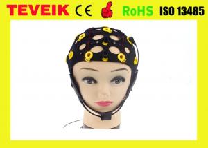China Separating EEG hat, silver chloride electrode,20 leads eeg electrode cap for EEG machine on sale