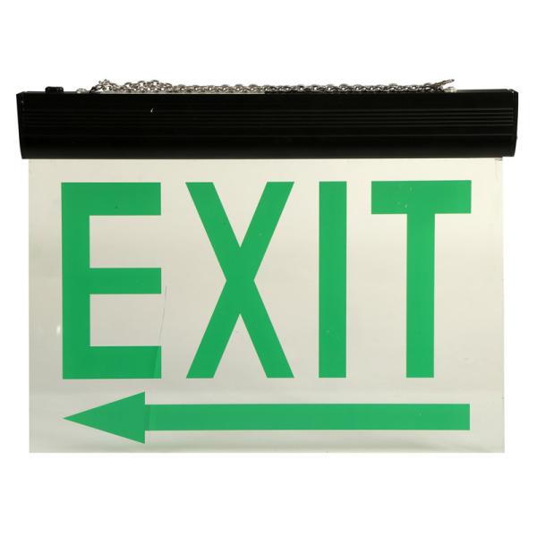 Quality Automatic Maintained Double Sided Exit Signs For Ceiling Surface Suspended for sale