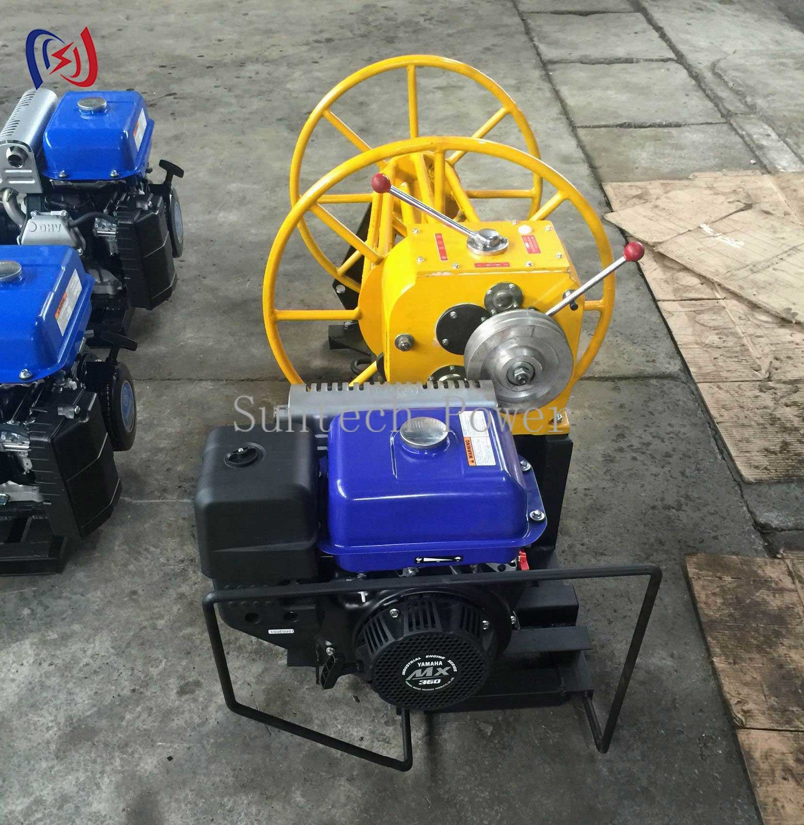 Cone Take Up Machine 10KN- 30KN Transmission Line Stringing Tools