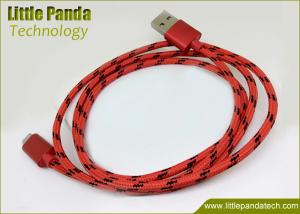 Wholesale Top Quality USB Charging and Data Cable for Andriod Mobile Phones and iPhone 5/6 Braided USB Cable from china suppliers