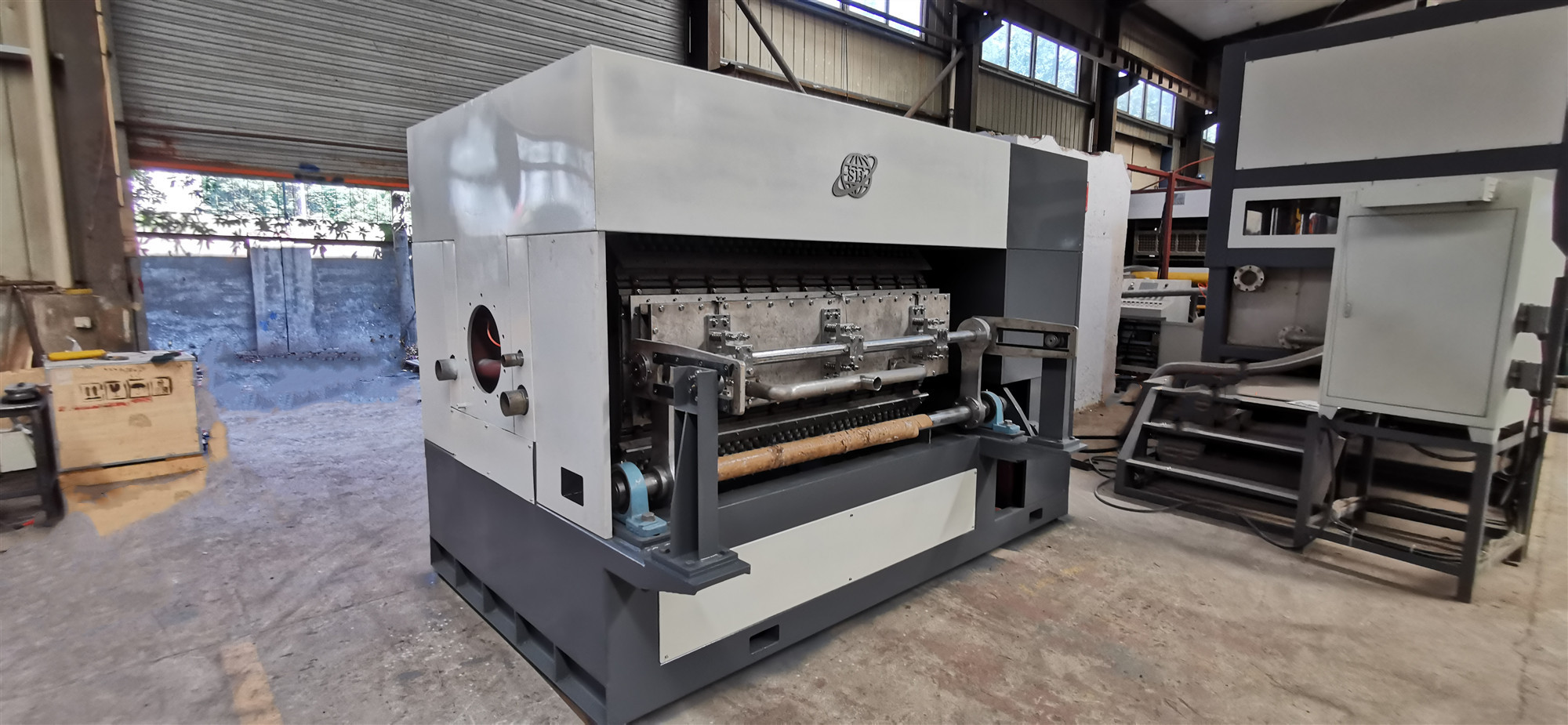 Waste Paper Egg Box Making Machine High Speed Egg Tray Maker Machine