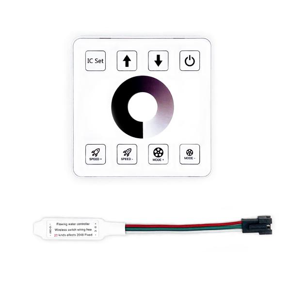 Quality 20 Modes Supported LED Strip Controller With Battery Model CR2025 for sale