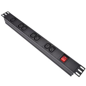 Wholesale 7 Way IEC Type PDU Extension Socket With On/Off Switch from china suppliers