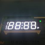 Black Face 4 Digit 7 Segment LED Display Ultra White For Gas Cooker