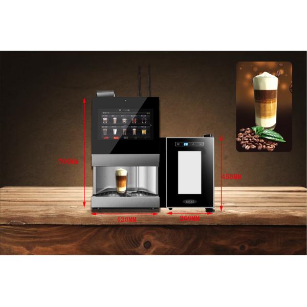 Durable Grinding Disc Coffee Vending Machine Controllable Temperature