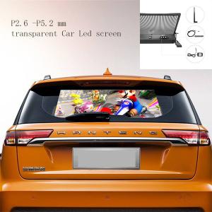 China Refresh Rate 1920Hz Car LED Advertising Screen IP30 Protection Class on sale