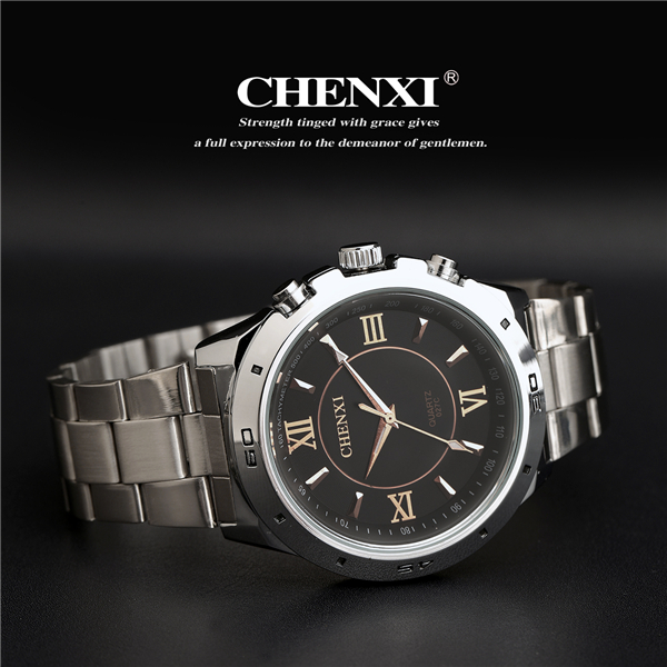 Quartz Man Watches Fashion Quartz Leather Watches for Man Wholesale Stainless Steel Watch