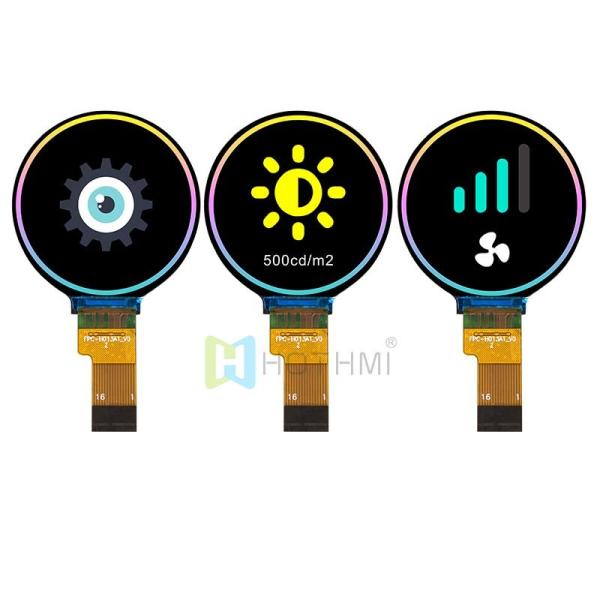 Quality IPS 1.3 inch round MIPI TFT LCD display ST7796DW MIPI Interface for sale