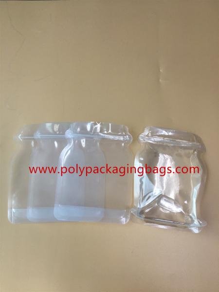 Quality Clear Plastic Drinking Water Stand Up Pouch With Spout  1-10 Colors Gravure Printing for sale
