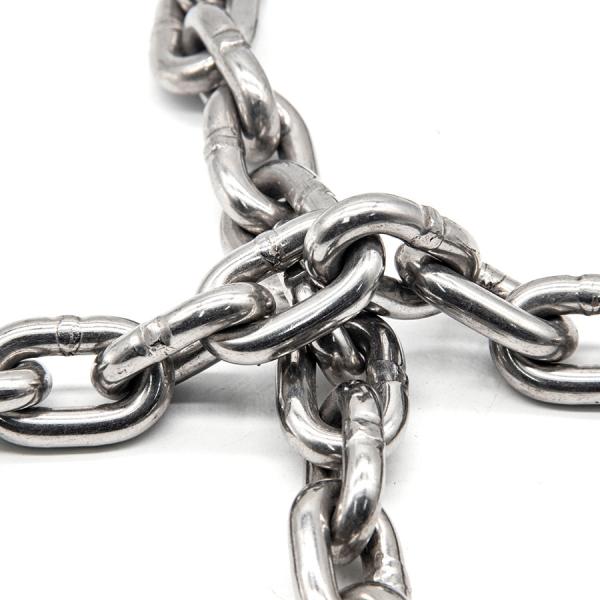 High Strength Stainless Steel Chain Stability And Durability For Marine Use