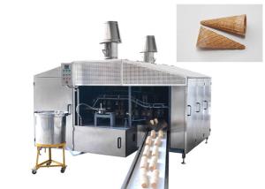 Custom Professional Waffle Cone Maker With Touch Screen Display , Fully Antomatic