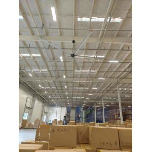 Wholesale 2mm Thickness Blade 7.3m Diameter HVLS Ceiling Fans For Distribution Centers from china suppliers