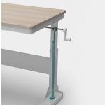 Modern Design Adjustable Height Study Table for Small Computer in Library