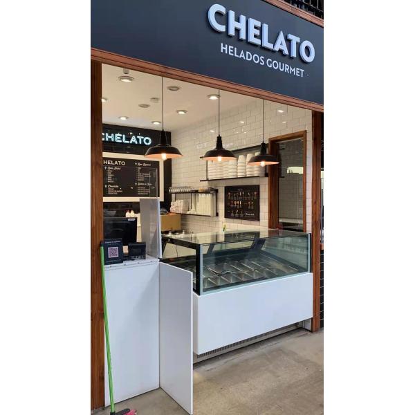 Ice Cream Shops/Supermarkets Use Storage Refrigeration To Display Ice Cream Display Refrigerators