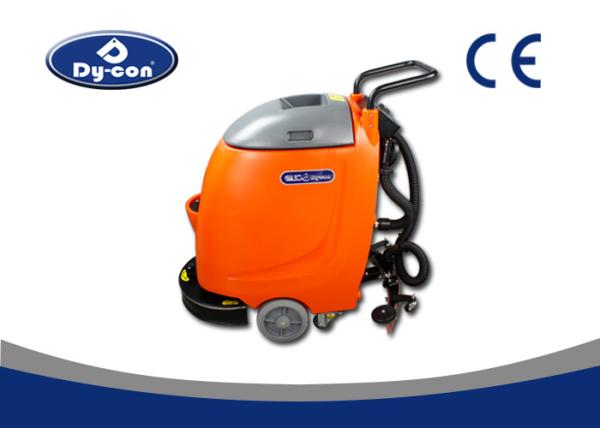 Quality Mini High Efficiency Walk Behind Floor Scrubber Different Colors / Voltage for sale