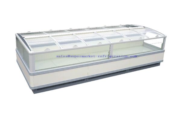 Quality Double Island Display Freezer with shelf - E6 INDIANA for sale