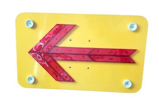 Quality Aluminum Red Strobe Indicator Lamp LED Arrow Board Anti Riot for sale
