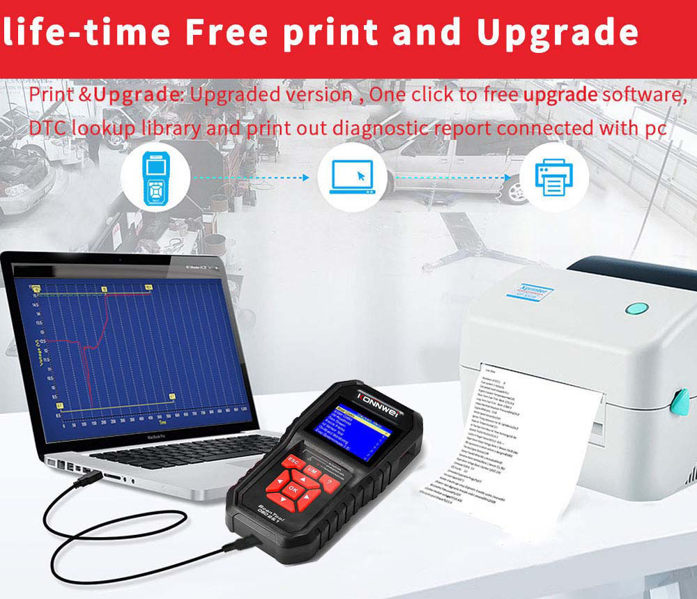 2020 high feedback Car Engine Diagnostic Machine Can Read Data OBD2 EOBD protocol