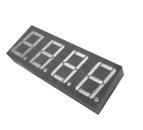 Quality Four Digits LED SMD Seven Segment Display 0.56 Inch For Digital Clock Instruments for sale