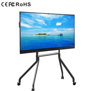 China UHD 4K Interactive Touch Screen Monitor Zero Gap Glass Smart TV Whiteboard With All In One Computer on sale