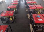 Key Start Open Frame Small Diesel Generators Set , Single Phase Diesel Generator