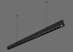 IP30 Lower UGR Smart Sensor Linkable LED Linear Light For Office