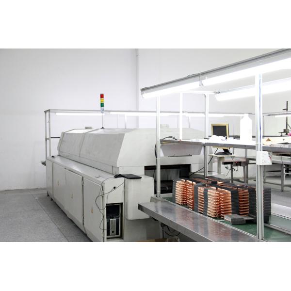 Custom Aluminum Fin Copper Pipe Heat Sink For Flood Light / Stage Lamp