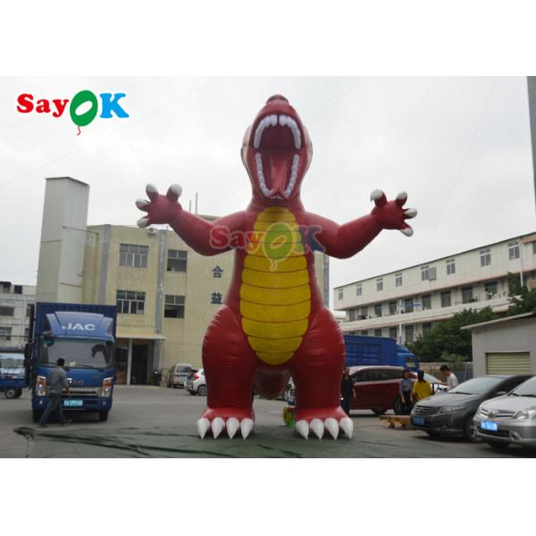 PVC Tarpaulin Giant Inflatable Raptor Dinosaur Air Balloon Dinosaur