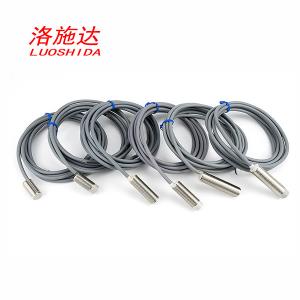 Wholesale IP67 M12 24VDC Cylindrical Inductive Proximity Sensor Metal Tube PNP NO Output With 2M Cable from china suppliers