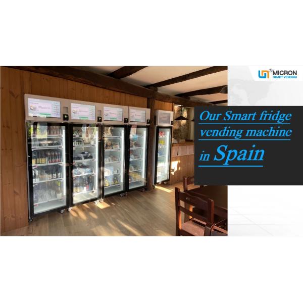 Office Building Vending Unmanned Retail Vending Smart Vending Machine For Snacks drinks Wine Glass Bottle