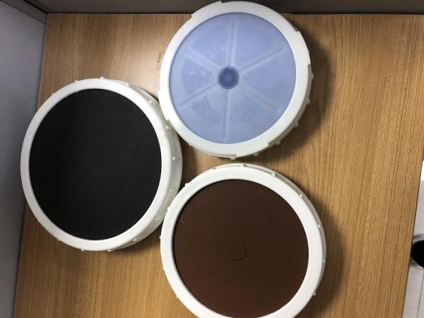 Quality 8 Inch Membrane Disc Diffuser , Disc Type Air Diffuser For Water Environment Solutions for sale