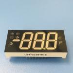 Triple Digit 7 Segment Custom LED Display Common Anode Polarity 17mm Digit