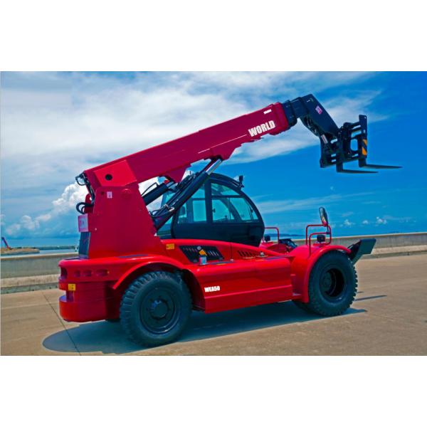 World 5ton Rough Terrain Forklift With Certification Telescopic Handler