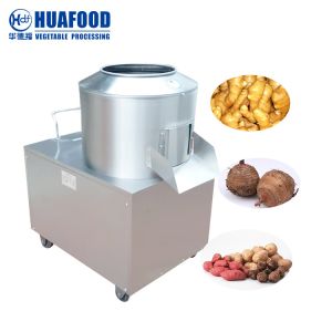 High Safety Level Peeling Machine Potato Customizable