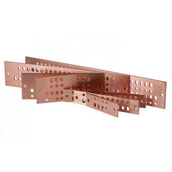 C1100 C1200 T1 T2 TP1 TP2 Cu Busbar For Earthing Lightning System