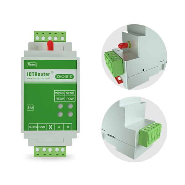 Modbus RTU Din Rail Modules Serial To Lte Remote Terminal Unit For Data