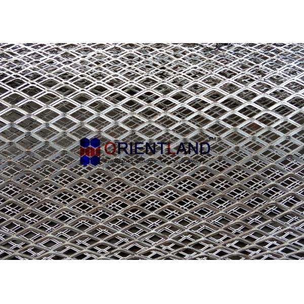 Aluminum Expanded Metal Catwalk Grating High Strength Corrosion Resistance
