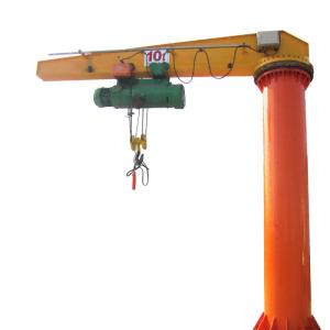 Wholesale Articulated Pillar 360 Degree Rotating Cantilever Swing Arm Jib Crane 2T 10T from china suppliers