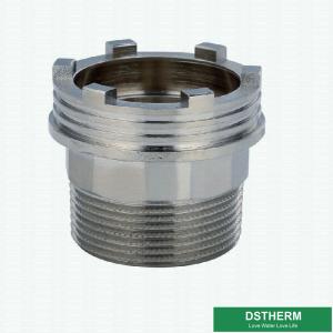 China Ppr Brass Inserts Nickel Plated Male Inserts For Ppr Fittings Hexagonal Inserts Customized Designs on sale