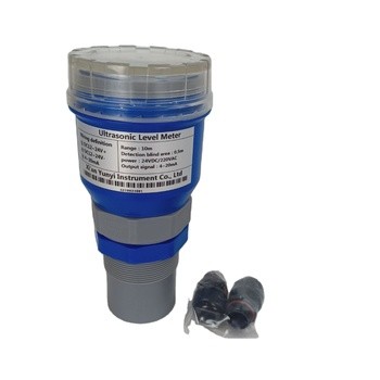 ABS Non Invasive OLED Display Ultrasonic Level Meter 24VDC