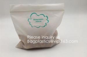 Wholesale Eco PLA 100% Biodegradable Corn Starch Compostable Plastic Zipper Bag,Resealable PLA Biodegradable Poly D22/EPI PAC Bag from china suppliers