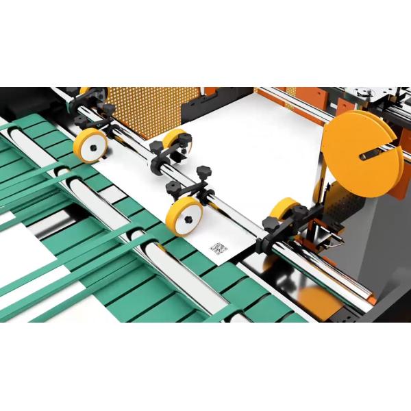 Automatic Double Rotary Paper Sheeting Machine Splicing & Pallet Change & Slitting Knife Positioning